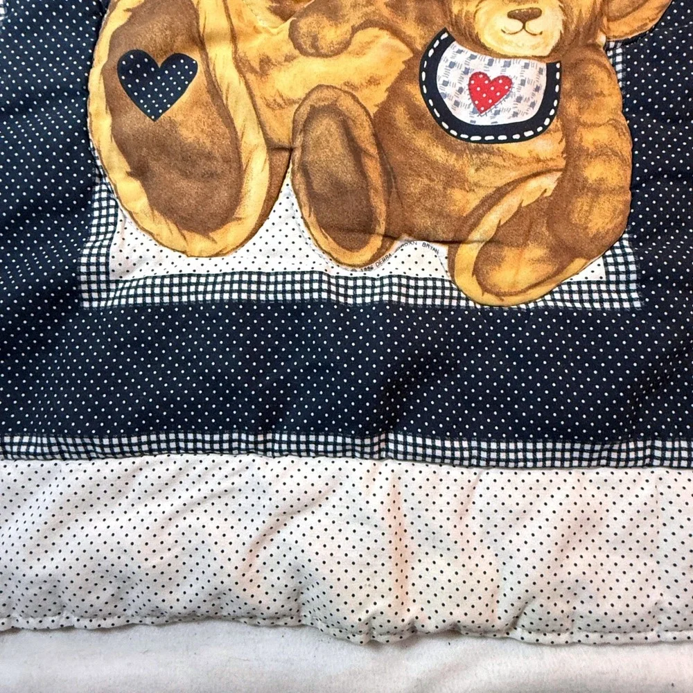 Vintage 1996 Debra Jordan Bryan Baby Quilt